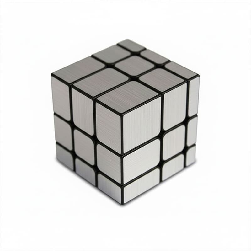 Enfant résolvant le Rubik’s Cube Mirror Cayro, puzzle 3D stimulant et éducatif